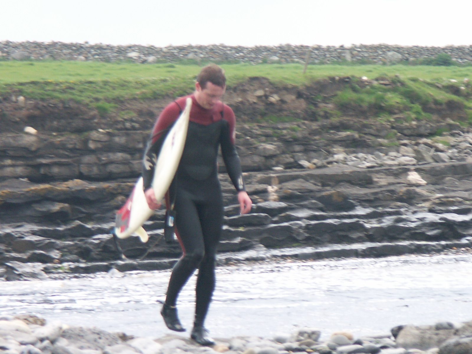 Stephen Going Surfing
